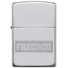 Zippo Freedom - High Polish Chrome